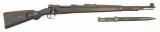 German Kar98k M937B 8mm WWII (Portuguese Contract) Mauser - Matching Bayonet and Serial Number