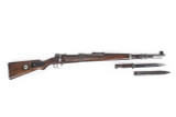 German Kar98k M937B 8mm WWII (Portuguese Contract) Mauser - Matching Bayonet and Serial Number F756