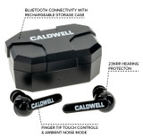 Caldwell E-Max Shadows Bluetooth Rechargeable Wireless Ear Plugs With Case