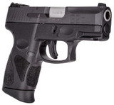 Taurus PT111 G2C 9mm Luger Semi Auto Pistol 3.2" Barrel 10 Rounds 3 Dot Sights Black Polymer Frame Black Finish