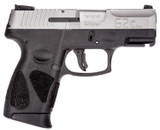 Taurus G2c Semi Auto Pistol 9mm Luger 3.2" Barrel 12 Rounds Matte Stainless Steel Slide with Black Polymer Frame