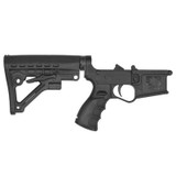 E3 Arms Omega 15 AR-15 Improved Gen II Complete Lower Receiver with Aluminum Buffer Tube