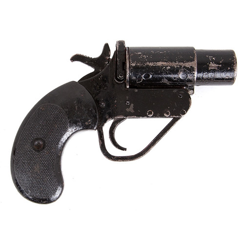 British WWII Molins No.2 [marked 'No.1'] Mk.5 1 Flare Signal Pistol‚Äö√Ñ√£ ‚Äö√Ñ√Æ c. 1940