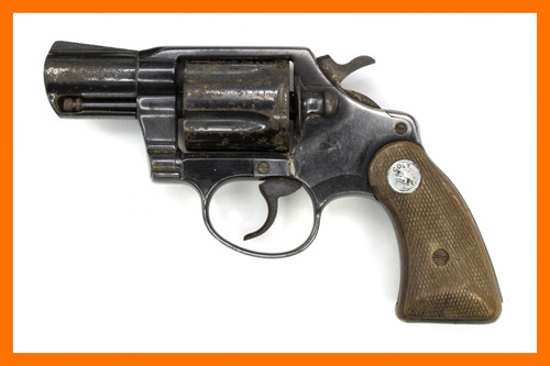 Colt Agent Revolver .38 Special 2 Barrel, Blued1956