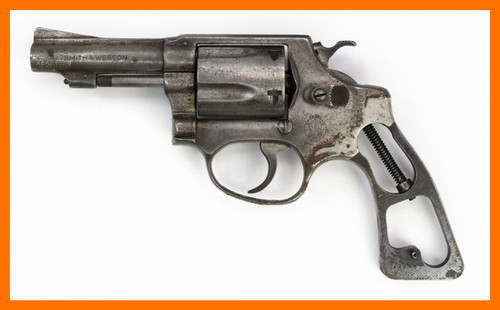 S&W 36-1 Revolver, .38 Special, 3 Barrel, Bobbed Hammer