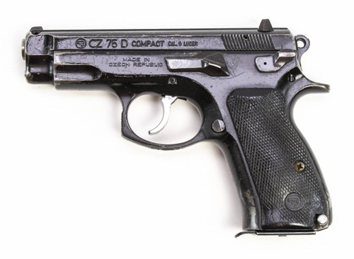Ceska 9mm CZ75D Compact Black Pistol5400