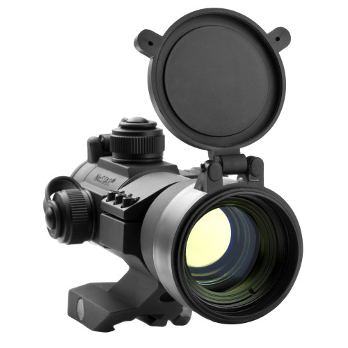 NcStar Tube Reflex Optic Black Anodized 1x35mm 30mm Tube 3 MOA Illuminated Red/Green/Blue Dot Reticle Â