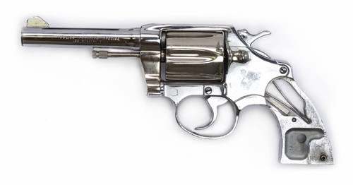 Colt Police Positive Special, 3rd Issue, .38 Special, 4 Barrel, Nickel