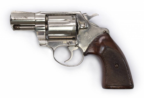 Colt Detective Special Revolver, .38 Special, 2 Barrel, Nickel3607