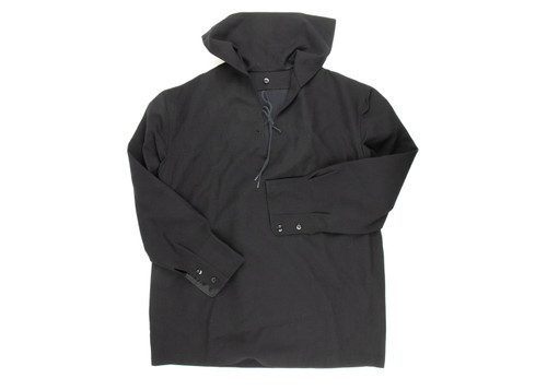 German Gabardine Dark Blue Navy Middy - Large