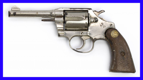 Colt Revolver Pocket .38 Special 4 Barrel, Nickel3989