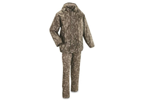MIL-TEC AT-DIGITAL CAMO WET WEATHER SUIT NEW - XXL