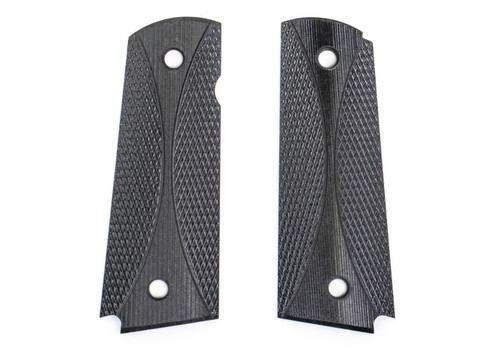 Remington 1911 Plastic Micarta Hour Glass Grip Set - Ambidextrous