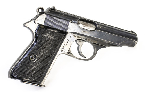 Walther PP 7.65 Browning (.32ACP) Post WWII - Fair Condition (90 Degree Safety Lever)