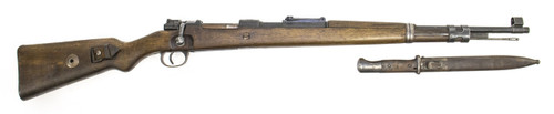 German Kar98k M937B 8mm WWII (Portuguese Contract) Mauser - Matching Bayonet and Serial Number F9490PB
