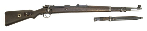 German Kar98k M937B 8mm WWII (Portuguese Contract) Mauser - Matching Bayonet and Serial Number F2221