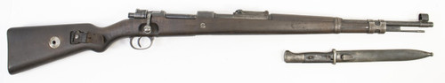 German Kar98k M937B 8mm WWII (Portuguese Contract) Mauser - Matching Bayonet and Serial Number F797