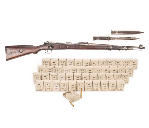Collectible Portuguese M937A 8mm Mauser Bolt Action Rifle - Overall Surplus Good Condition (27)