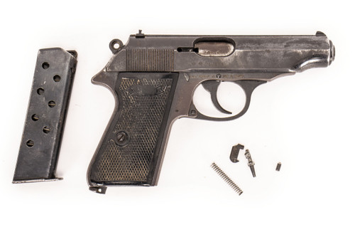 Walther PP 32ACP Browning Pistol w/ 1 Magazine C&R Eligible- Good Incomplete (11) 348881X
