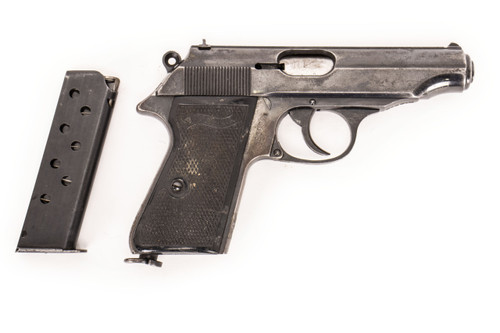 Walther PP 7.65 Browning (.32ACP) Pistol w/ 1 Mag Included  C&R Eligible- Good Incomplete (12) X331082