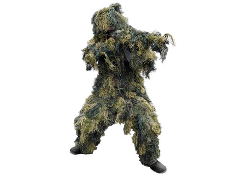 MIL-TEC® XL/XXL Ghillie Suit - Woodland Camo