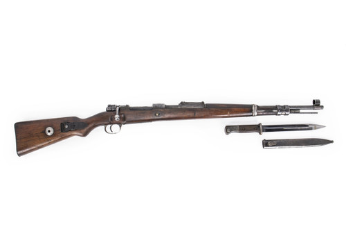 German Kar98k M937B 8mm WWII (Portuguese Contract) Mauser - Matching Bayonet and Serial Number F756