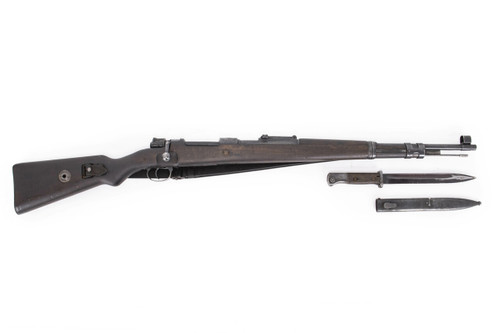 German Kar98k M937B 8mm WWII (Portuguese Contract) Mauser - Matching Bayonet and Serial Number F1997
