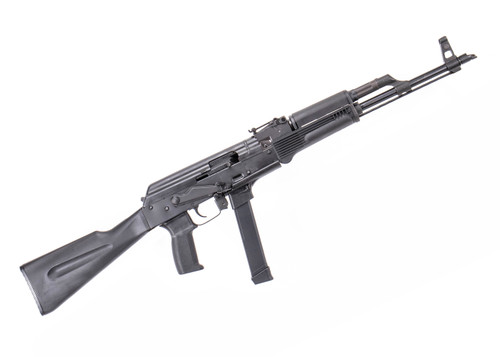 Century Arms WASR-M 9mm Luger 17.50 Barrel w/ Synthetic Stock, Black Polymer Grip and Furniture
