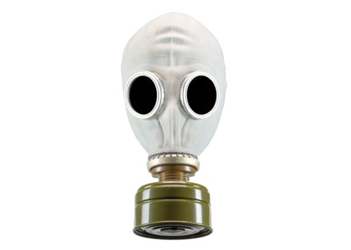 Gas Mask Russian / Soviet GP-5 - Black or Grey - Includes Filter and Bag