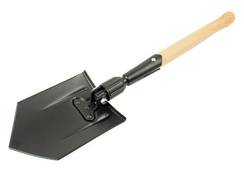 East German Repro Folding Shovel with Cover