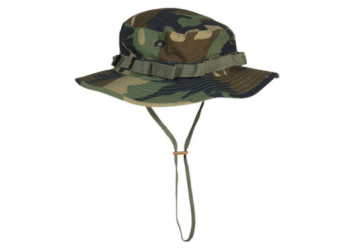 Teesar Woodland Camo Cotton Ripstop Boonie Hat