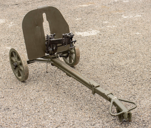 Goryunov SG-43 Wheeled Carriage Mount w/ Armor Shield