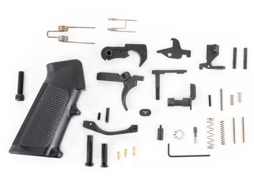 TacFire AR-15 Lower Parts Kit with A2 Grip - US Made