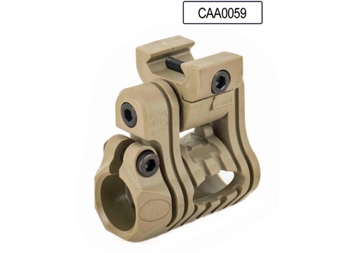CAA UFH1 Screw Clamp 5-Position Flashlight / Laser Mount – 0.71-0.81"