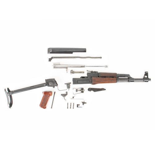 Polish Circle 11 KBK wz. 1960 Underfolder Stock Milled AK Parts Kit with Original Barrel & Matching Numbers #16450