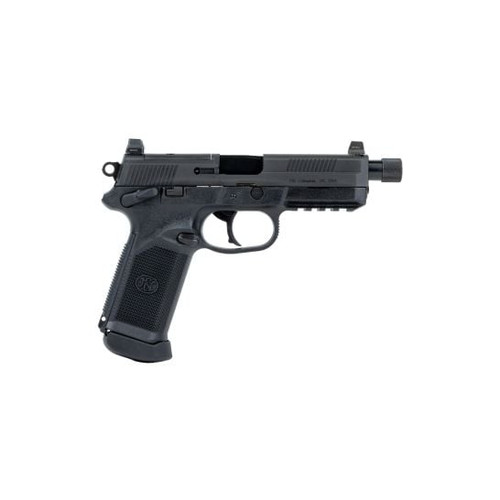 FN FNX-45 Tactical 45 ACP 5.3" Threaded Barrel 15+1 Capacity DA/SA Pistol - Black - 66966