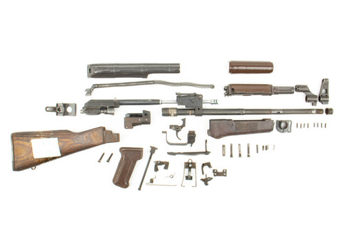 East German MPI KM AK-47 Parts Kit 7.62x39 - Fixed Stock - Non-Matching - Serial KU3988
