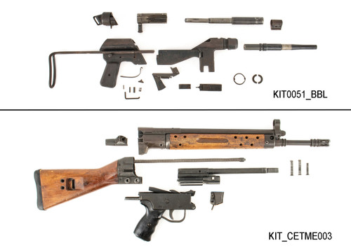 CETME C .308 & FBP M948 9mm Parts Kit Combo - Both with Original Barrels