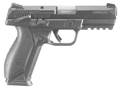 Ruger 8618 American Pistol Duty 45 ACP 4.50 10+1 Black Frame Black Nitride Stainless Steel Slide Black Wraparound Ergonomic Grip Manual Safety Ruger 8618 American Pistol Duty 45 ACP 4.50 10+1 Black Frame Black Nitride Stainless Steel Slide Black Wraparound Ergonomic Grip Manual Safety