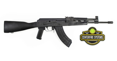 Century VSKA  7.62x39mm 16.5" Barrel 30+1 Capacity, Black Phosphate Receiver, Black Polymer Stock