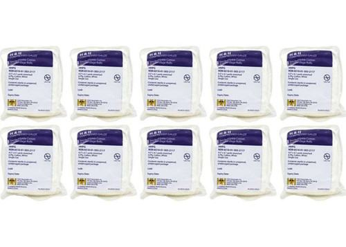 H&H Compressed Gauze Bandage - 10-Pack