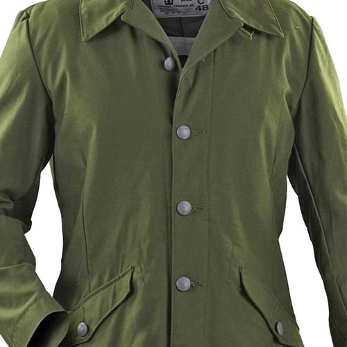 Swedish OD M59 Field Jacket - Small