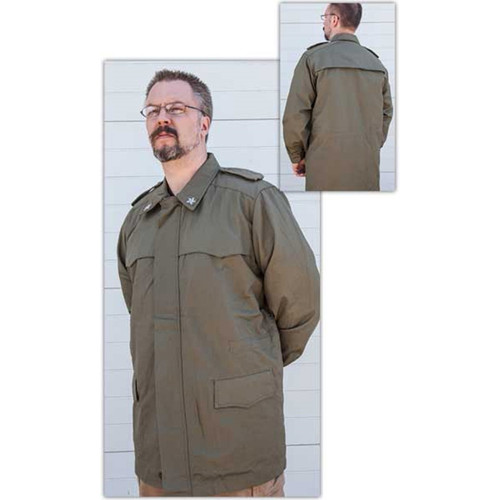 Italian OD Parka with Liner - Medium - Used Italian OD Parka with Liner - Medium - Used