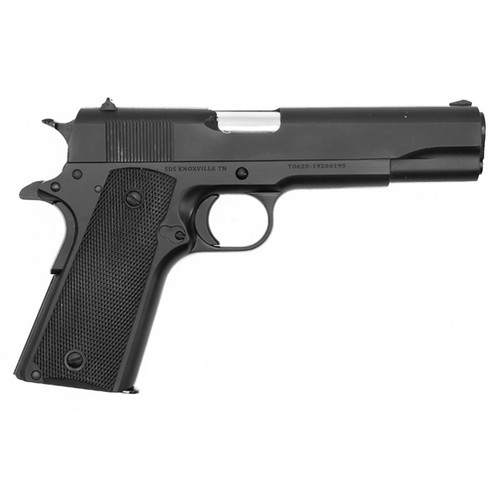 SDS Imports 9mm Luger 9+1, 1911 A1 Service 5 Black Cerakote Black