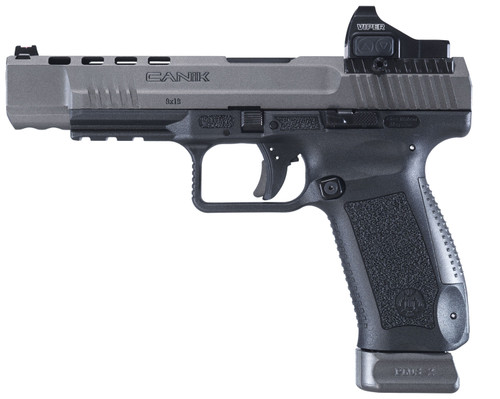 Century HG3774GVN TP9SFx Canik 9mm Luger 5.20 20+1 Black Black Polymer Grip with Viper Red Dot