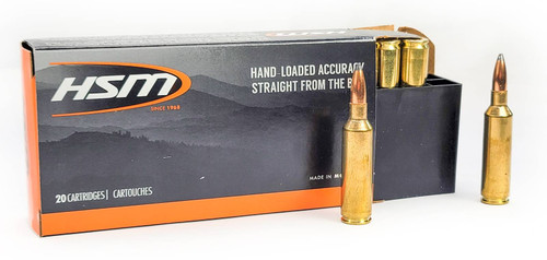HSM Ammo 270WSM 130SP 20 Bullets - No Powder or Casing