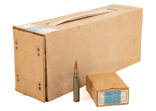 German WWII 8mm Mauser Steel Case / Steel Core FMJ - 300 Round Battle Pack