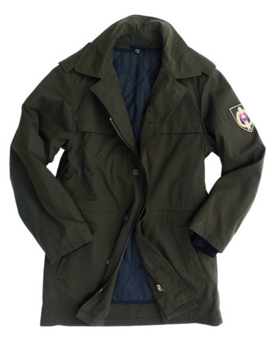 CZECH OD M98 PARKA W/LINER USED - LG CZECH OD M98 PARKA W/LINER USED - LG