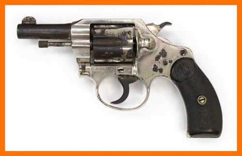 Colt Pocket Positive Revolver, .32 Police, 2.5 Barrel, Nickel3273