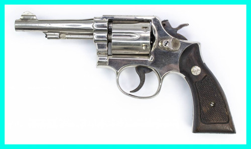 S&W 10-7 Revolver, .38 Special, 4 Barrel, Nickel3738